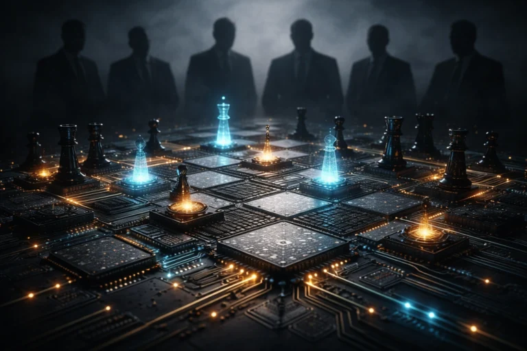 Artificial intelligence emerging as a geopolitical tool at Davos 2026, highlighting global competition over AI infrastructure and power