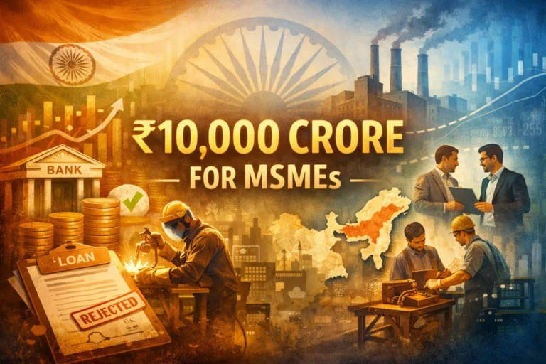 Union Budget ₹10,000 crore MSME provision and its impact on small businesses in India