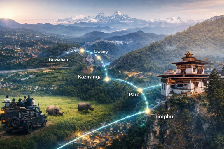 North East India Bhutan tourism corridor growth