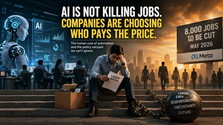AI job loss impact on young professionals and economy in India