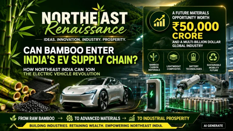 Can bamboo become part of India’s electric vehicle supply chain and create new industrial opportunities for Northeast India