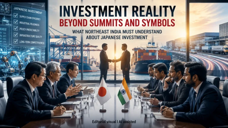 Japanese investment and foreign capital analysis for Northeast India economic development