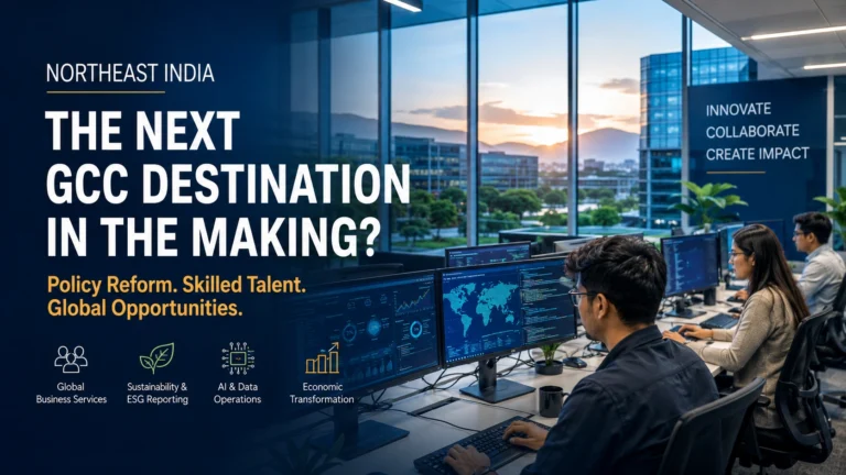 Northeast India exploring opportunities in India's growing Global Capability Centre ecosystem through policy reforms, technology and skilled talent.