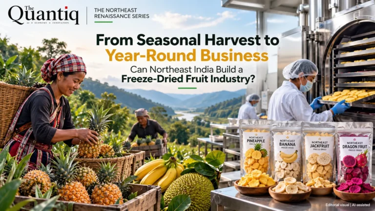 Tropical fruits from Northeast India representing opportunities in freeze-dried fruit processing